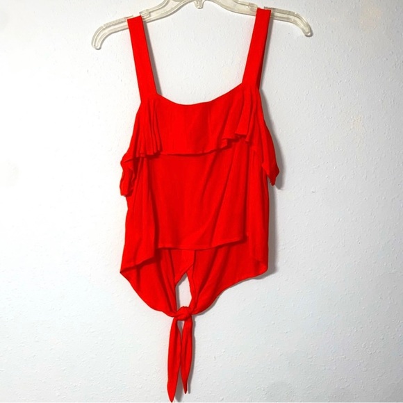 Forever 21 red sleeveless crop top - Picture 3 of 3
